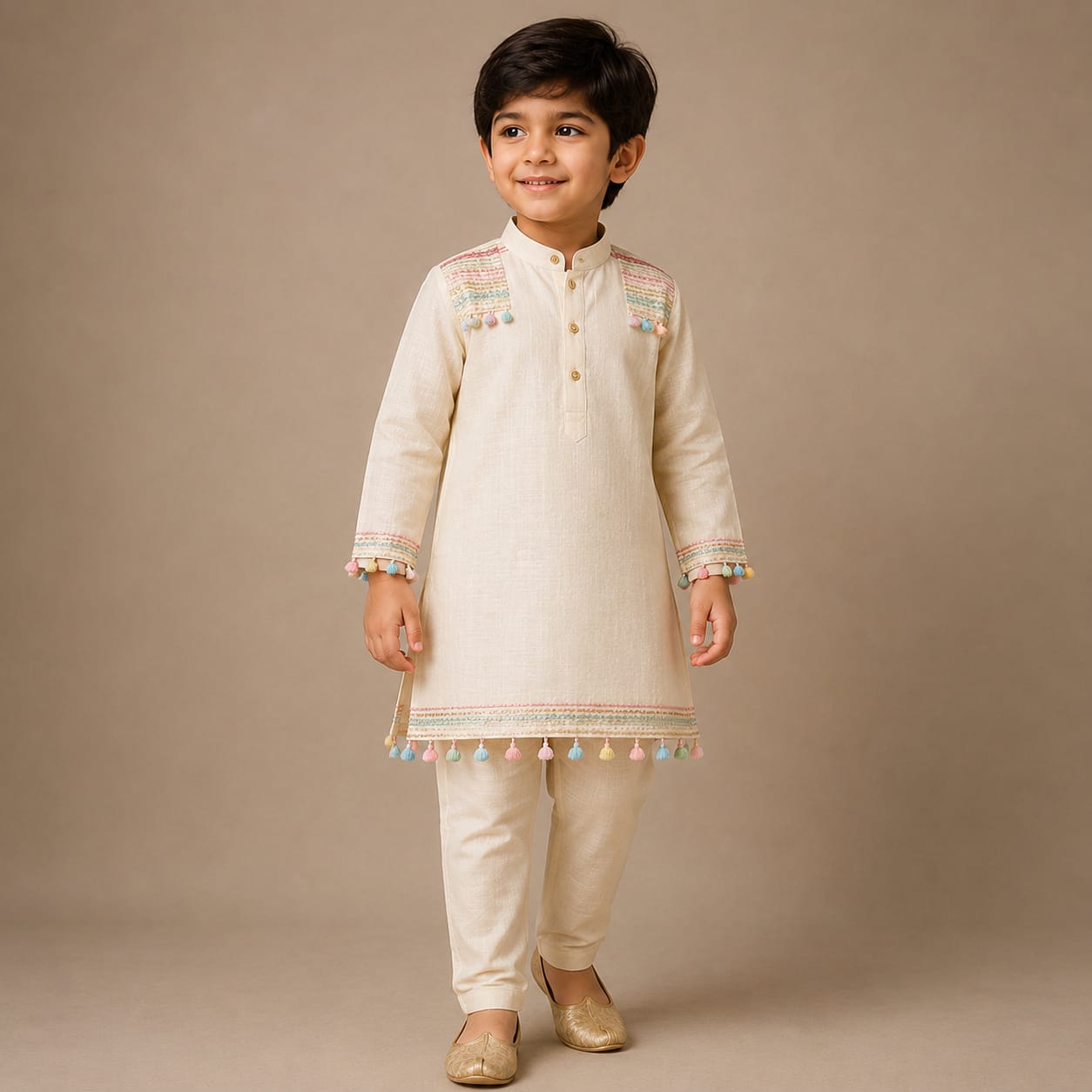 Pre Order: Noor-e-Gulshan Kurta Set