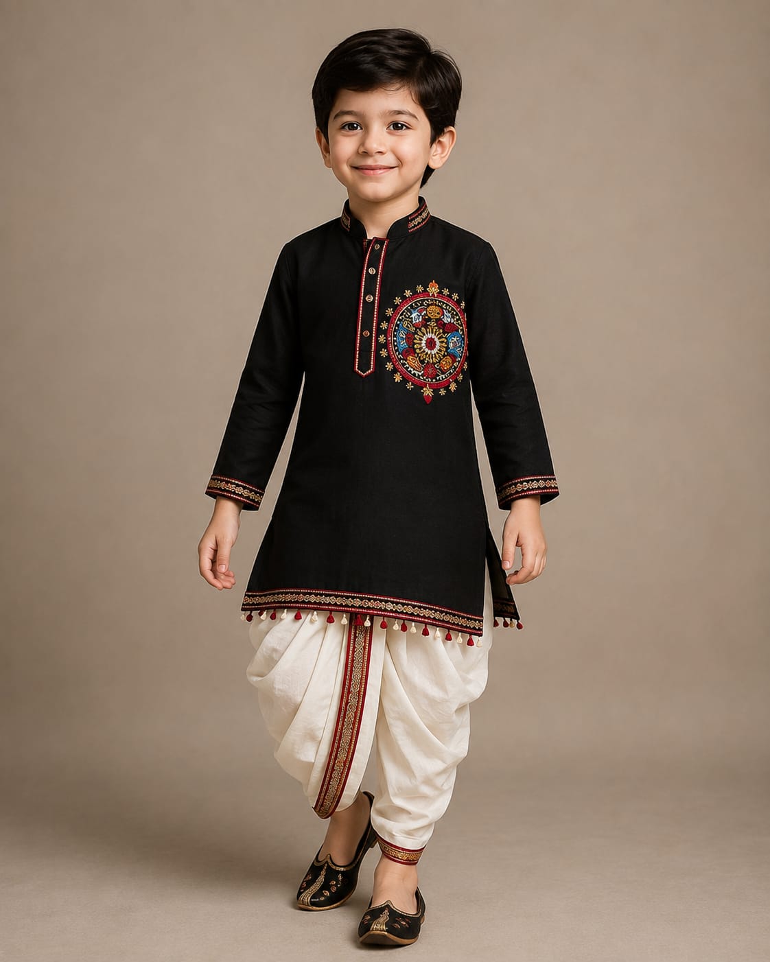 Pre Order: Kaleidoscope Raj Kurta Set