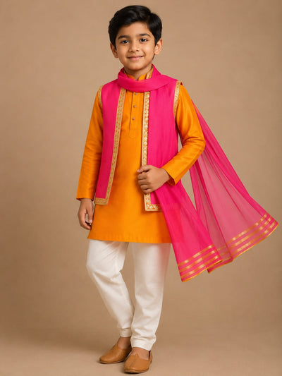Pre Order: Rang-e-Basanti Kurta Set