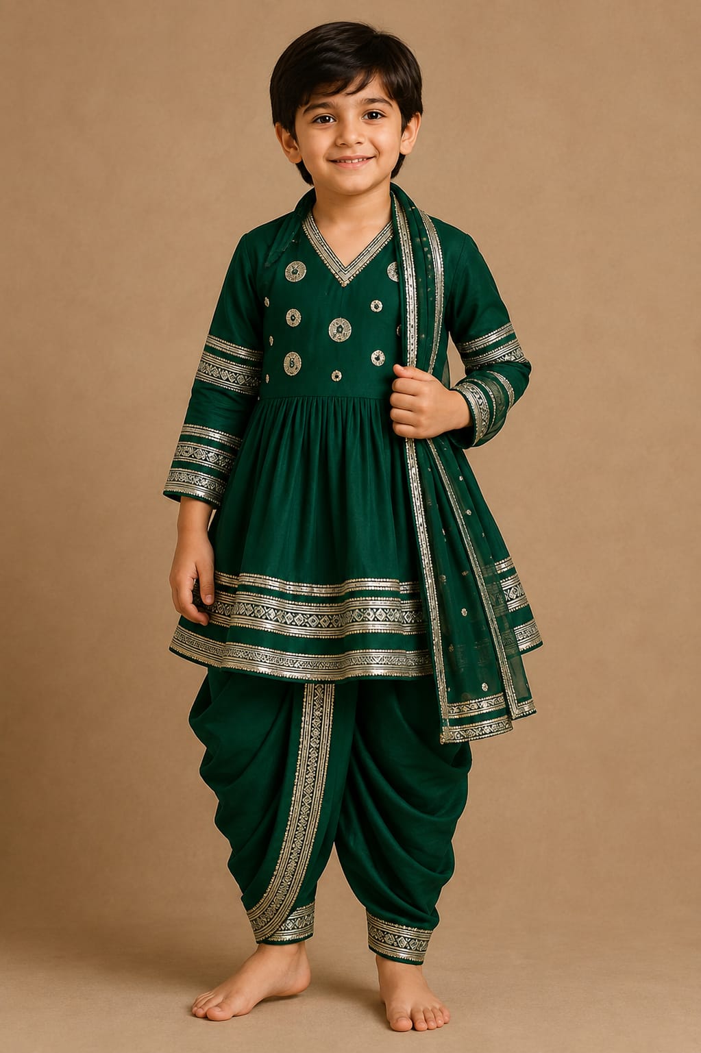 Pre Order: Mayur Shahi Kurta Set