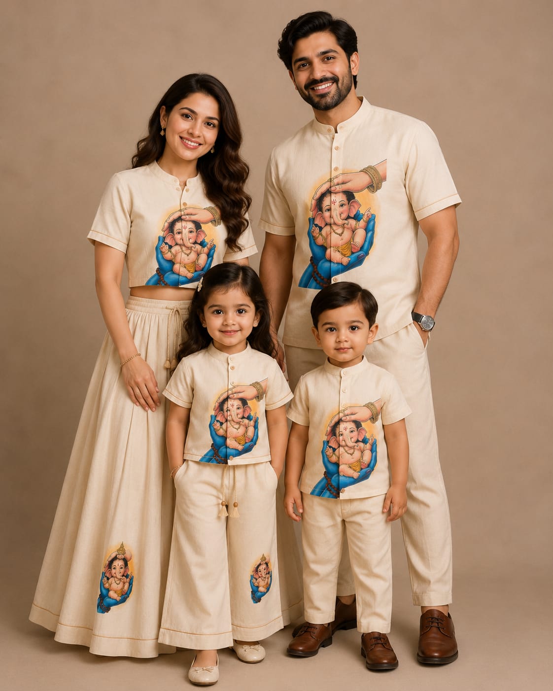 Mother : Ganpati Aashirwad Family Set