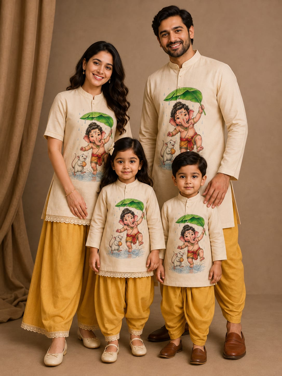 Mother : Bappa Barkha Family Set
