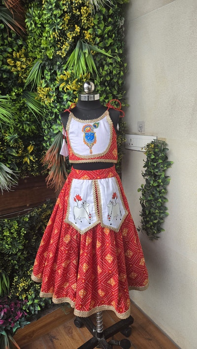 Pre Order: Radha Ras Lehenga Set