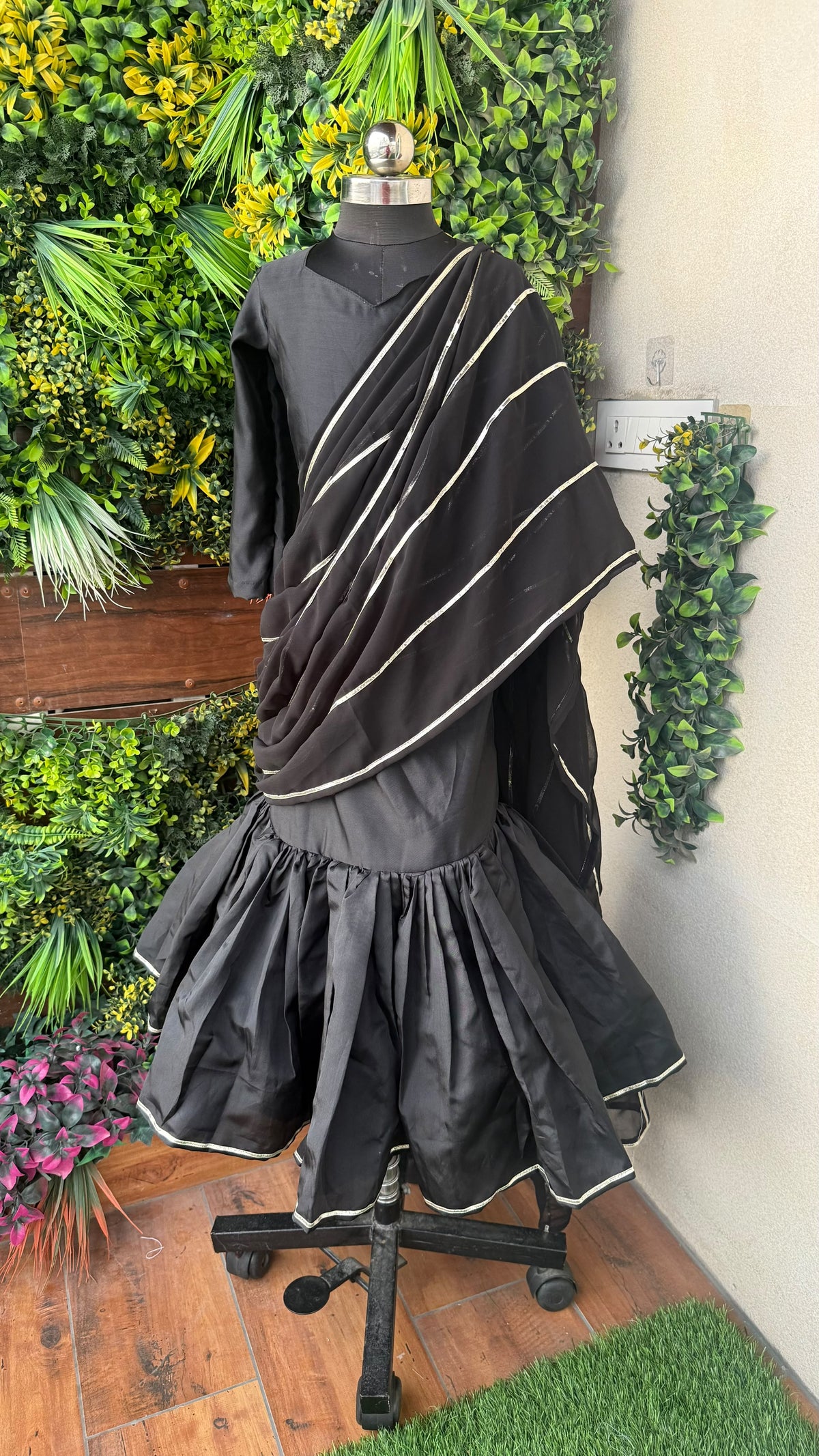 Pre Order: Kamal Draped Set