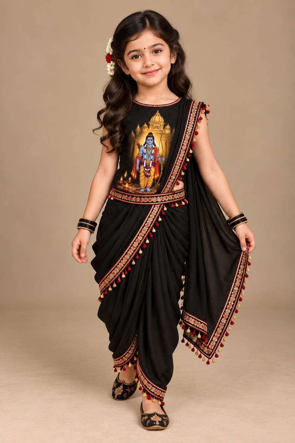 Pre Order: Raghavi Raj Saree Set