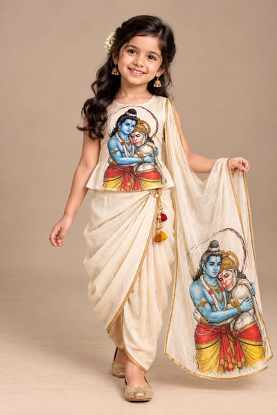 Pre Order : Raghav Bhakti Saree Set