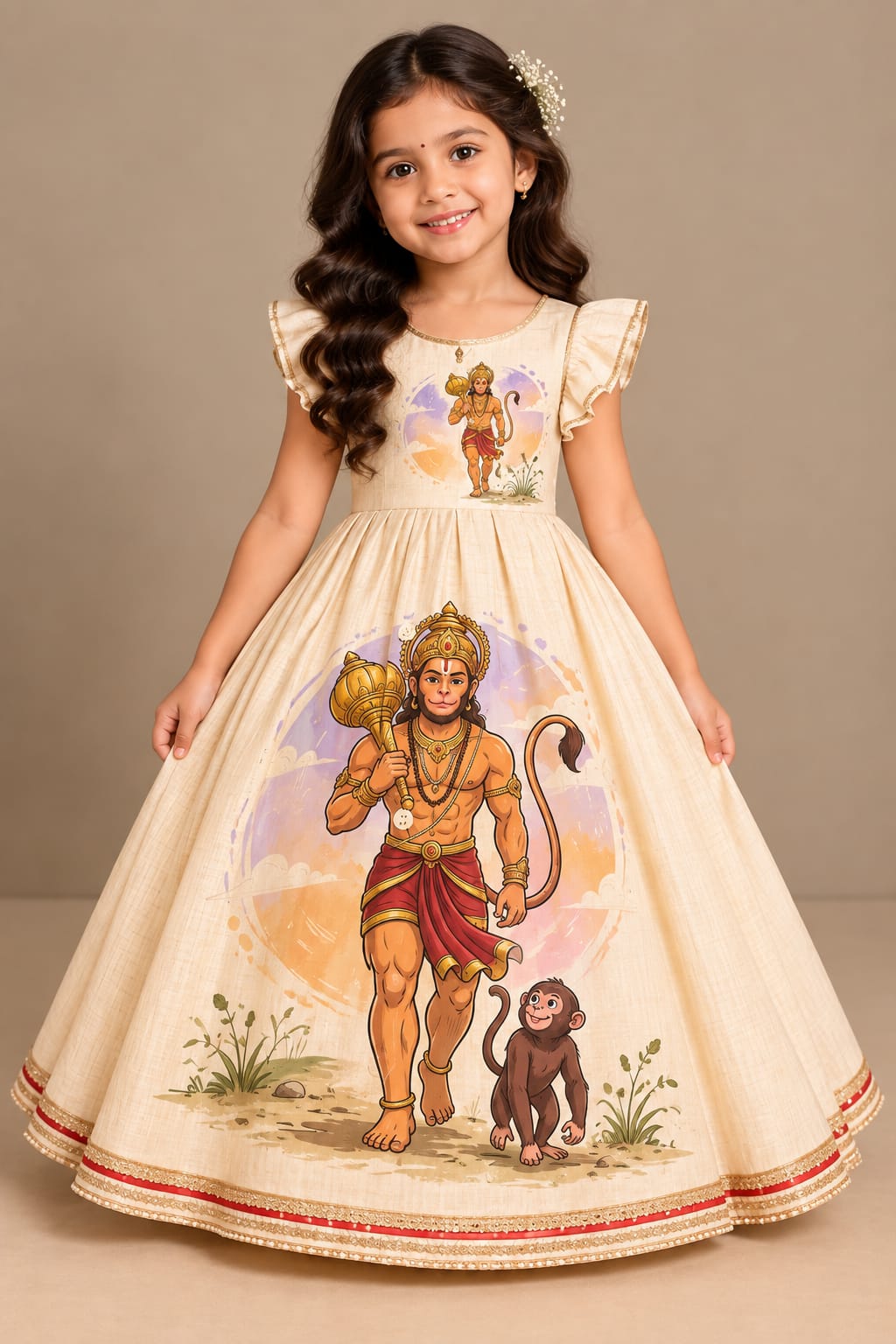 Pre Order: Veer Hanuman Gown