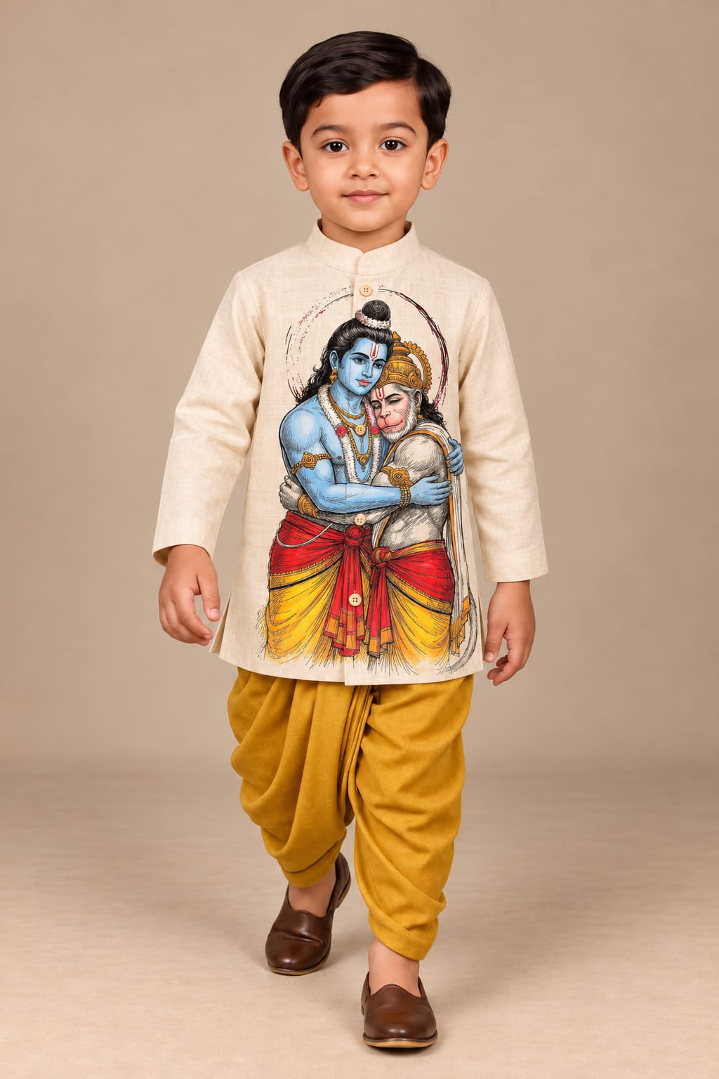 Pre Order : Ram Bhakt Kurta Set