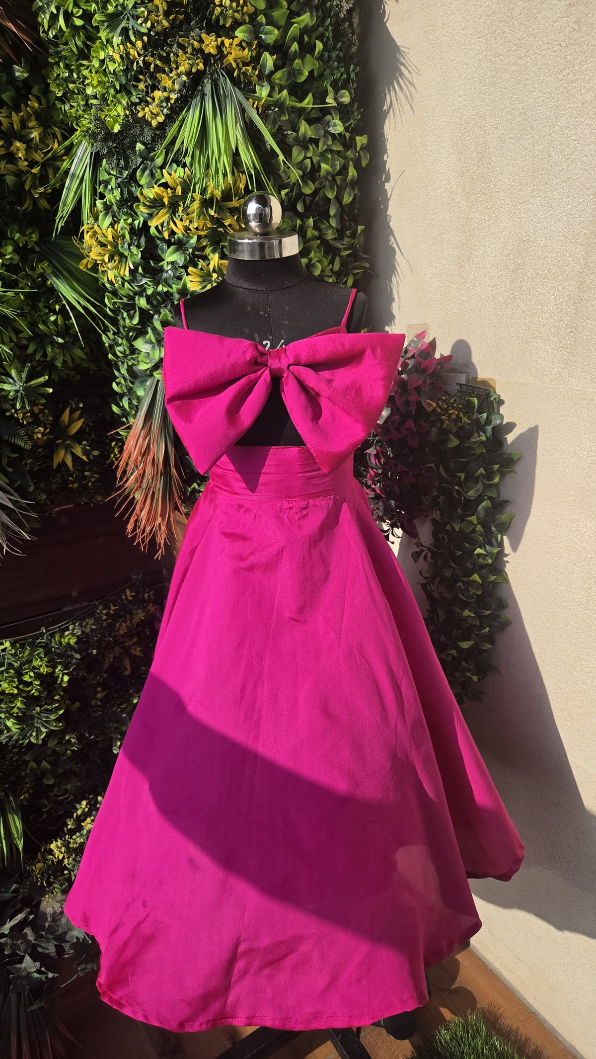 Pre Order: Pink Princess Bow Dress