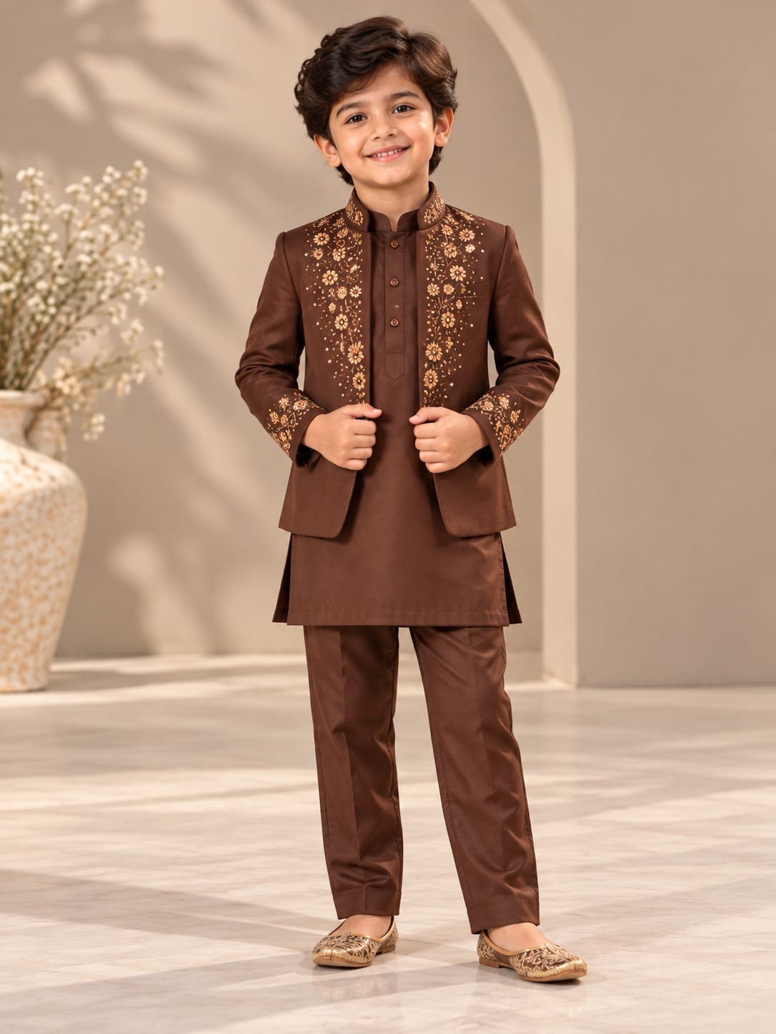 Pre Order: Sunehri Riwaayat Kurta Set