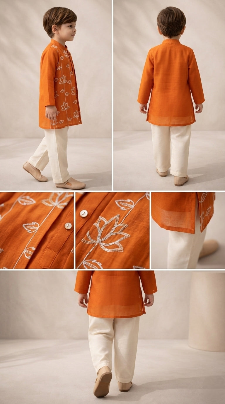 Pre Order:Kesariya Kamal Set