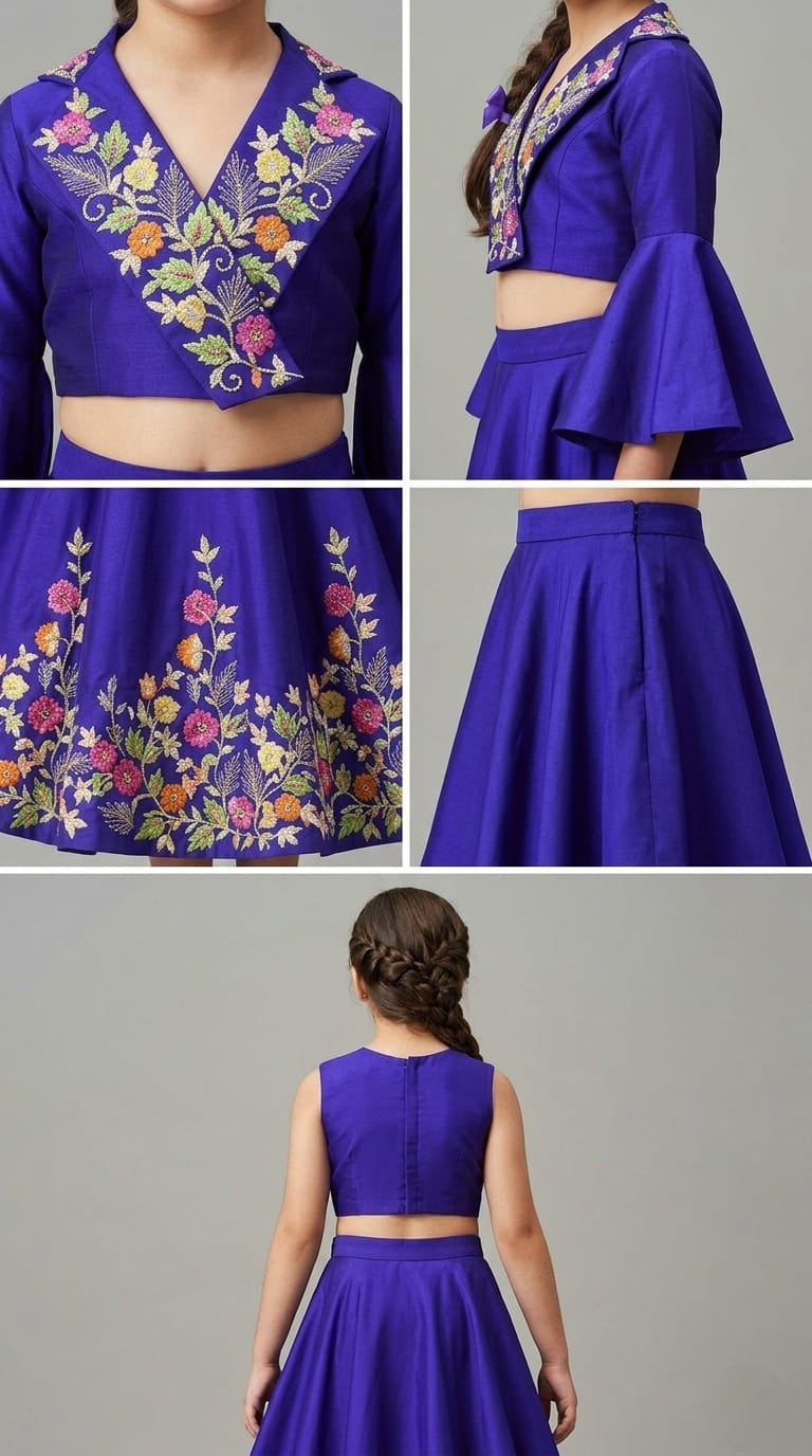 Pre Order: Royal Sapphire Lehenga