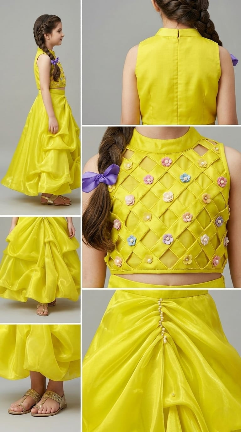 Pre Order: Sunshine Princess Lehenga