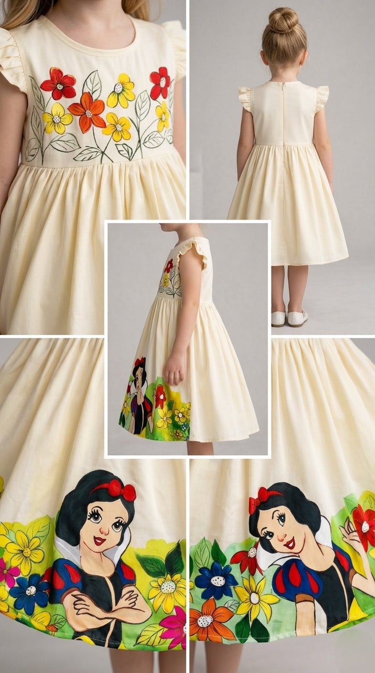 Pre Order: Little Woodland Princess Dress