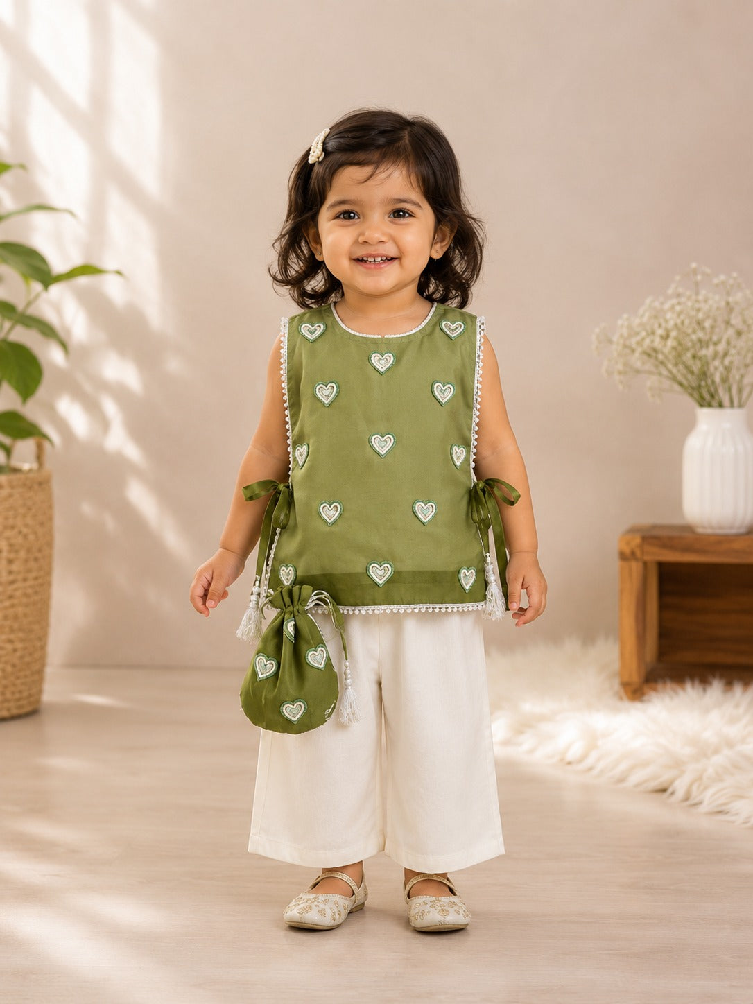 The Sweetheart Olive Co-ord