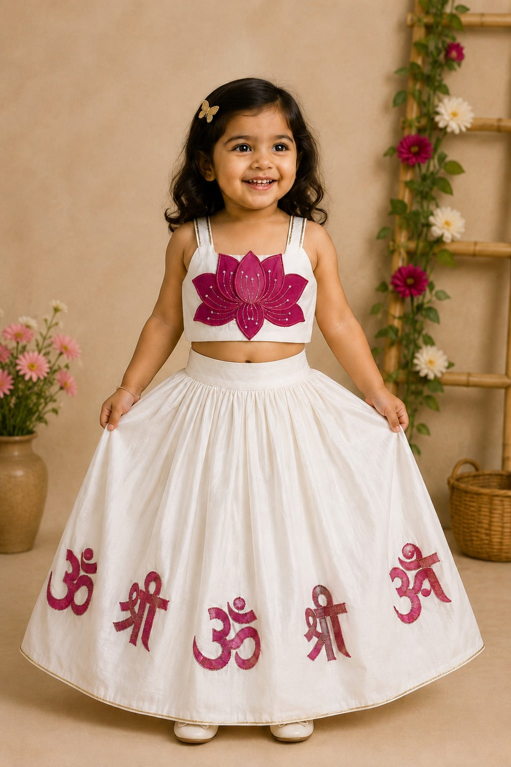 Blossoming Devotion Lehenga
