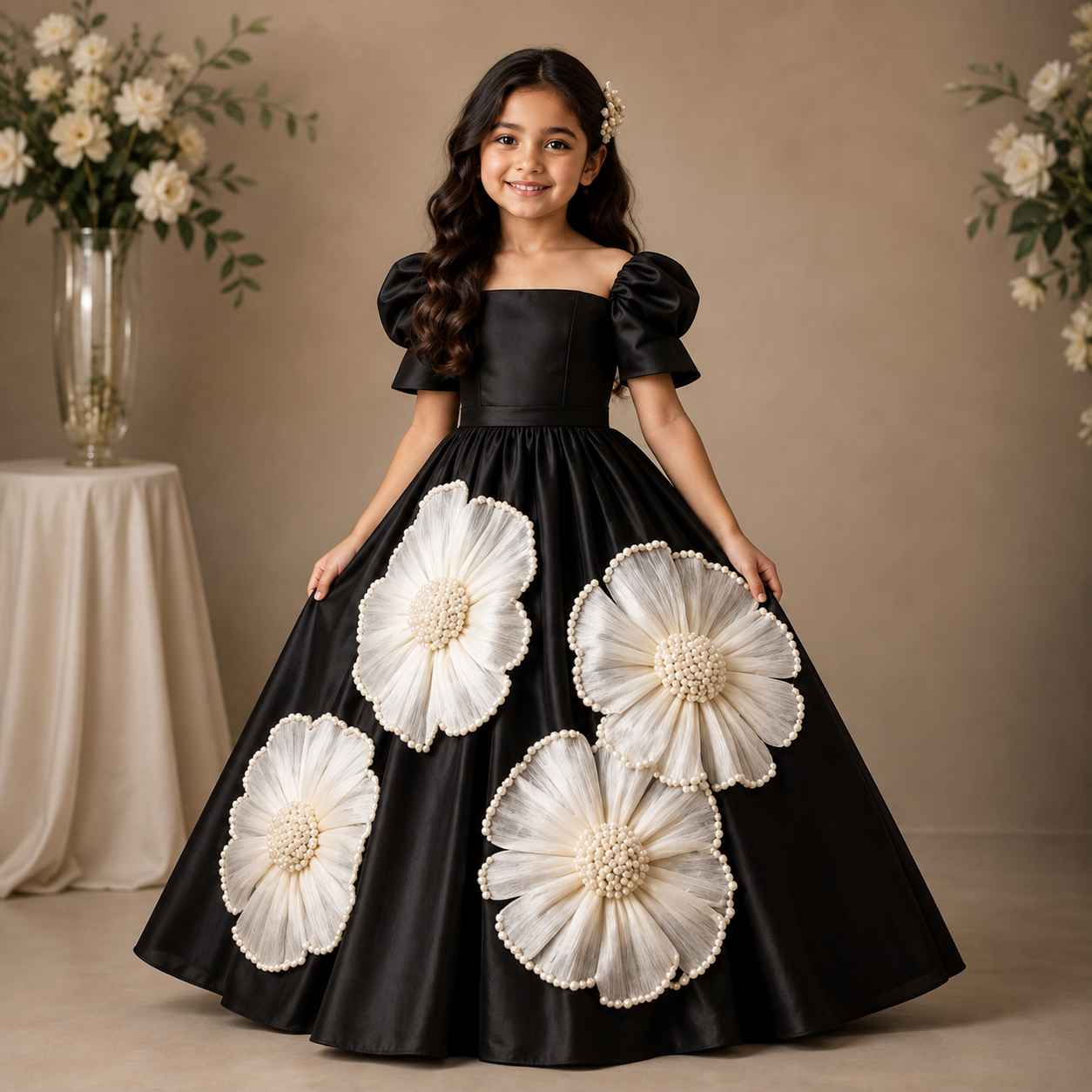 Pre Order: Pearl Bloom Gown