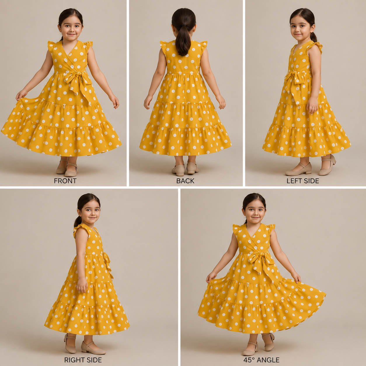 Pre Order: Yellow Tiered Dress