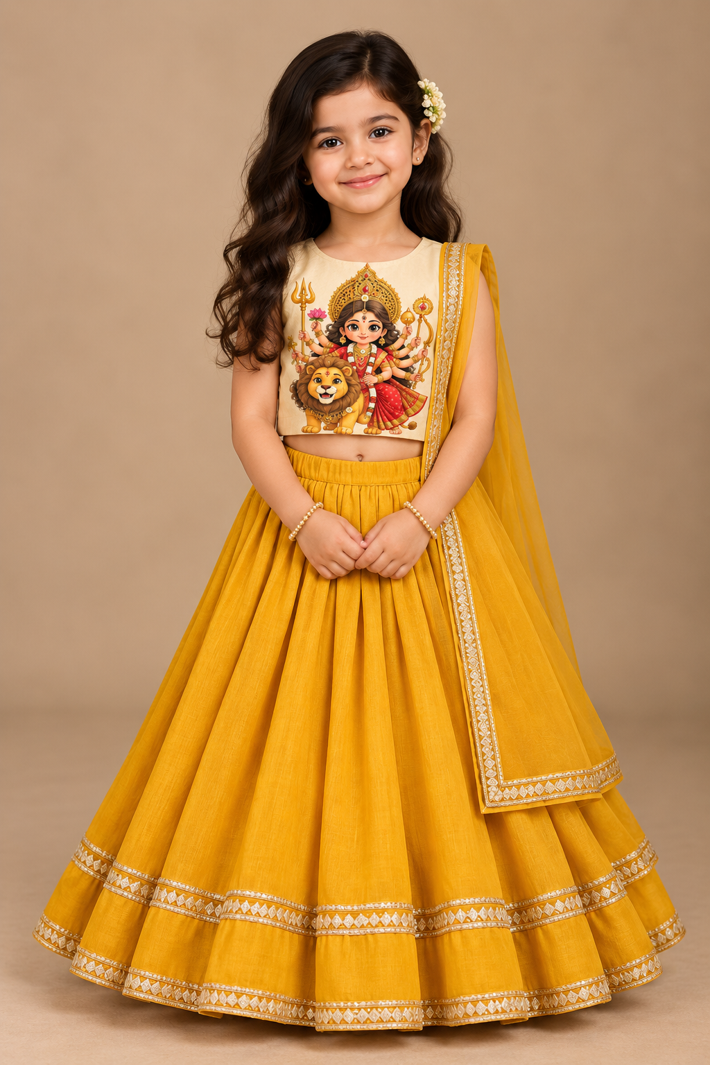 Pre Order : Shakti Sunshine Lehenga