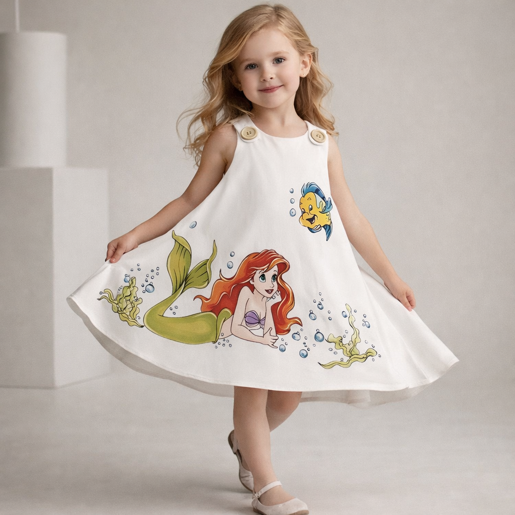 Pre Order: Ocean Princess Twirl Dress