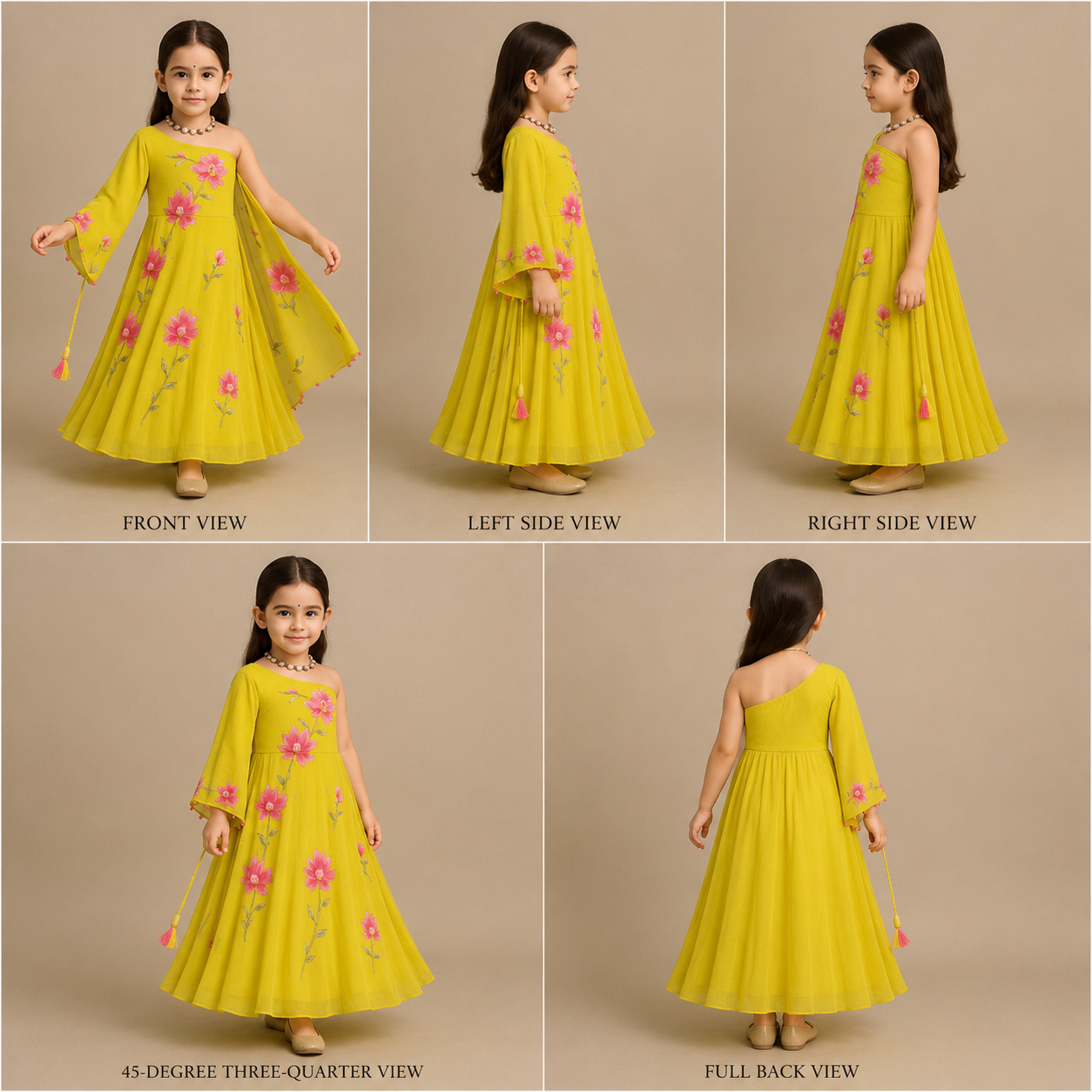Pre Order: Neon Floral Printed Dress