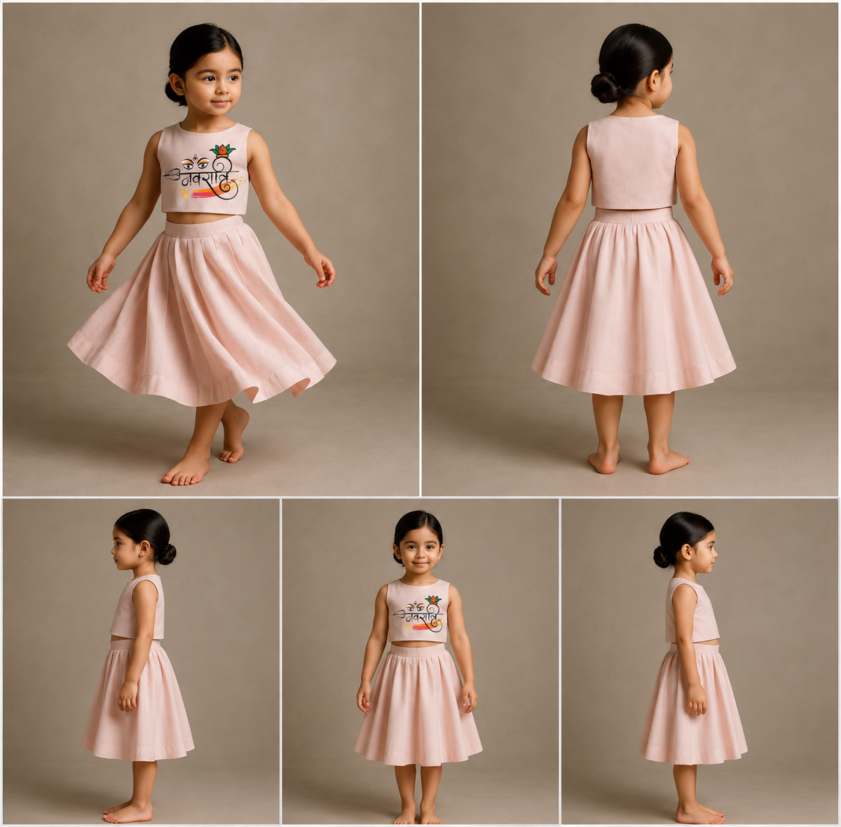 Pre Order: Sacred Gaze Pink Top and Skirt