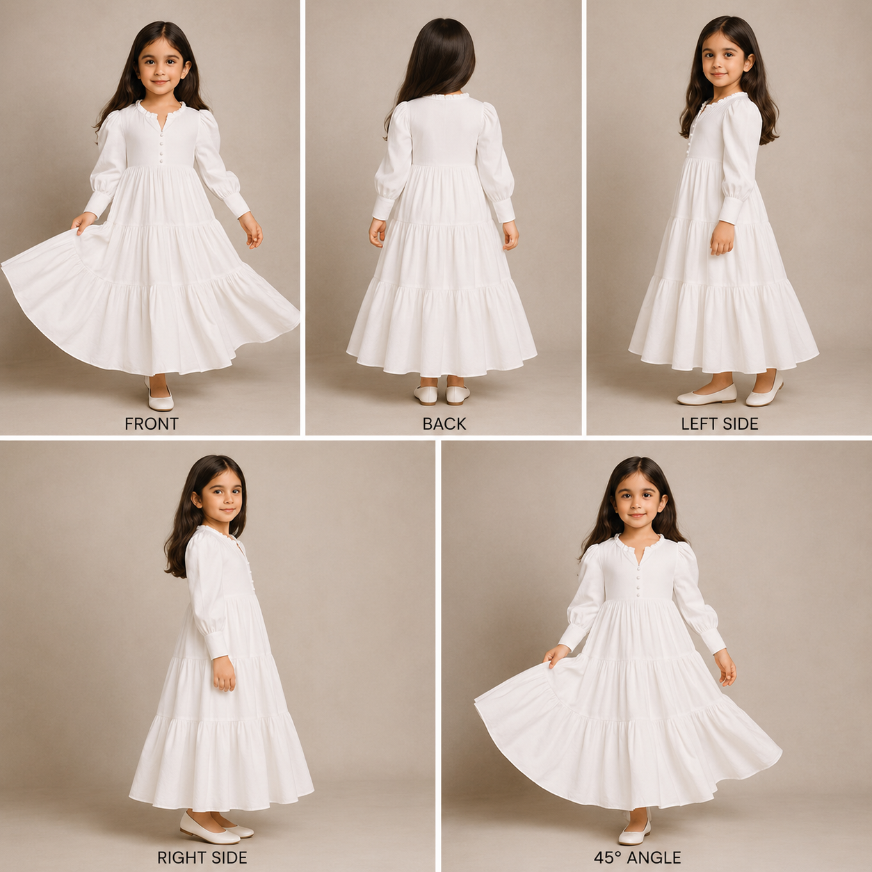 Pre Order: White Cotton Dress