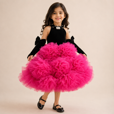 Pre Order: Fuchsia Fantasy Dress