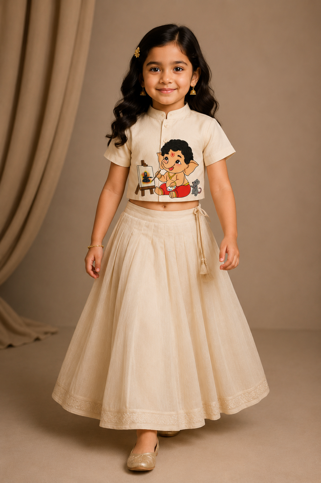 Pre Order : Sanskriti Ganesha Lehenga