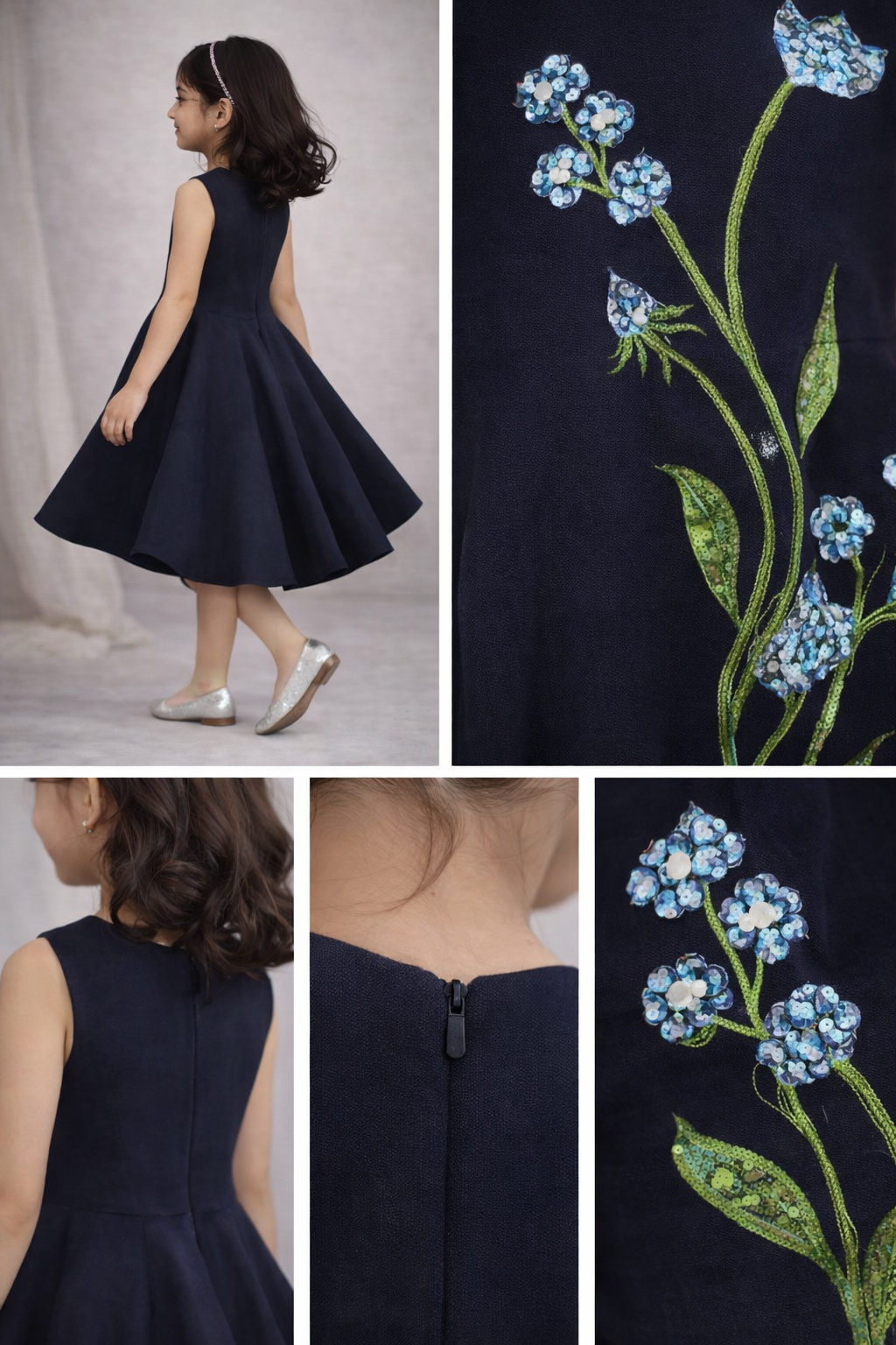 Pre Order: Raat Rani Bloom Dress
