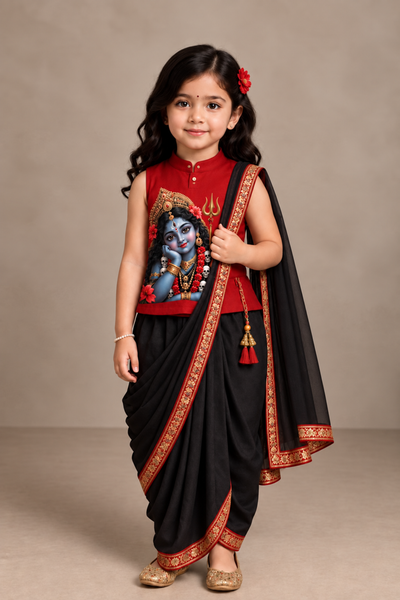 Pre Order: Kali Shakti Saree Set