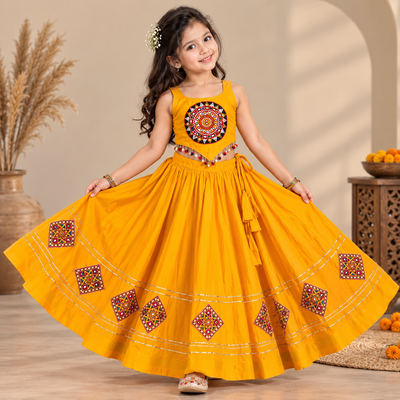 Pre Order : Kesariya Noor Lehenga