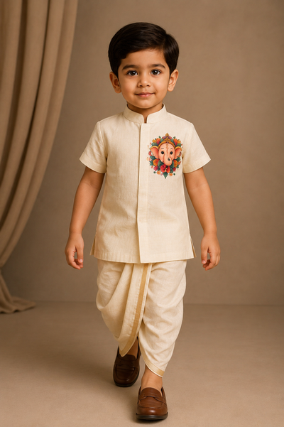 Pre Order: Shree Ganesha Vastra Set