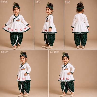 Pre Order: Radha Shyam Dhoti Set