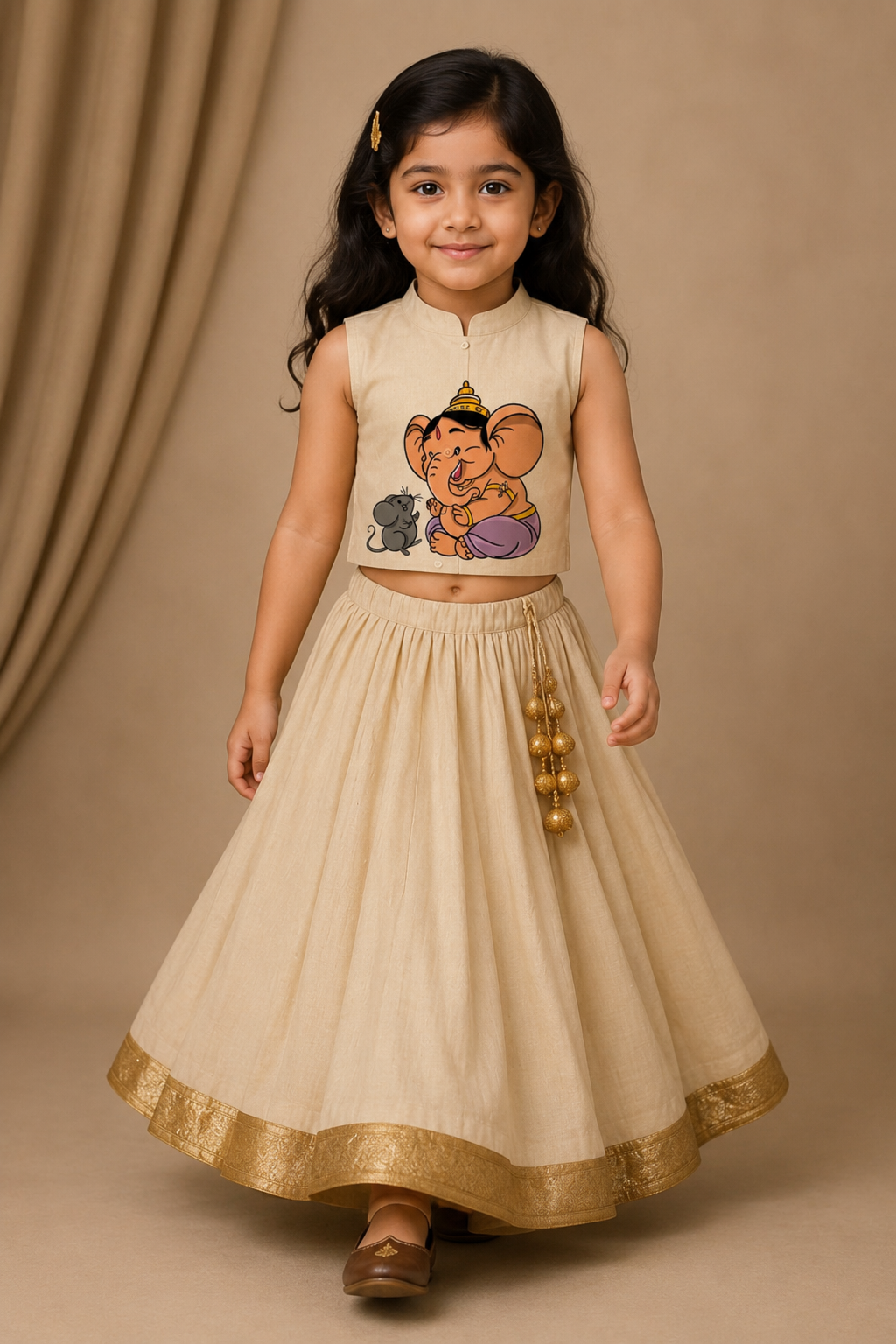Pre Order : Gajanan Sakha Lehenga
