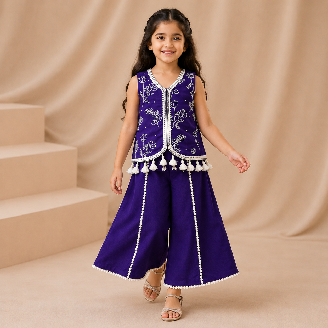 Pre Order: Noor Violet Co-ord Set