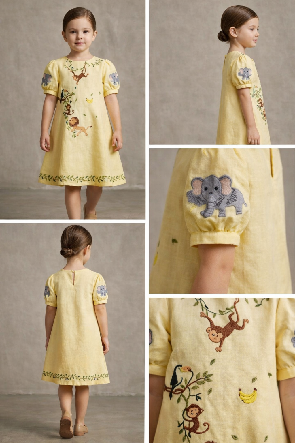Pre Order: Little Safari Story Dress