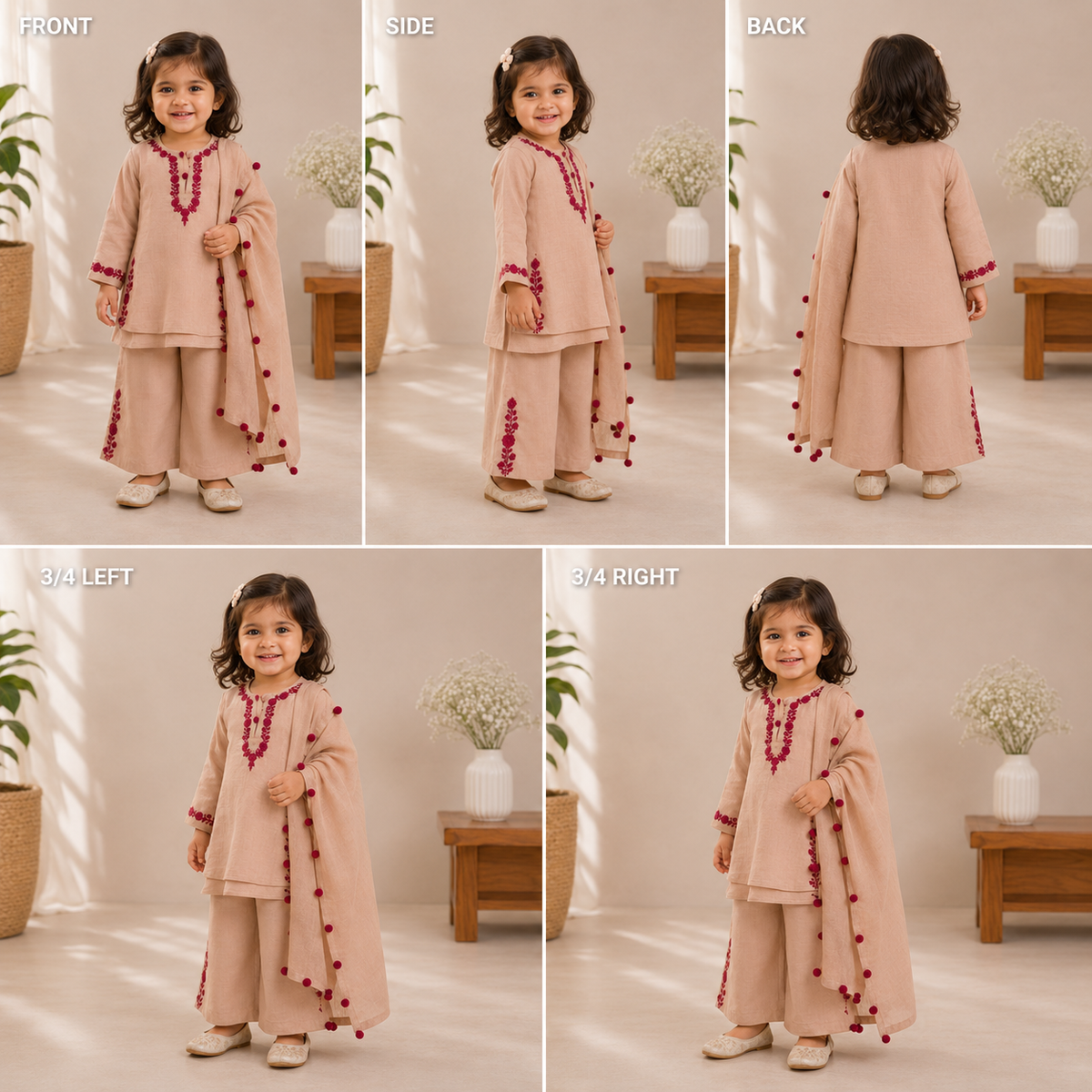 Pre Order: The Earthy Maroon Kurta Set