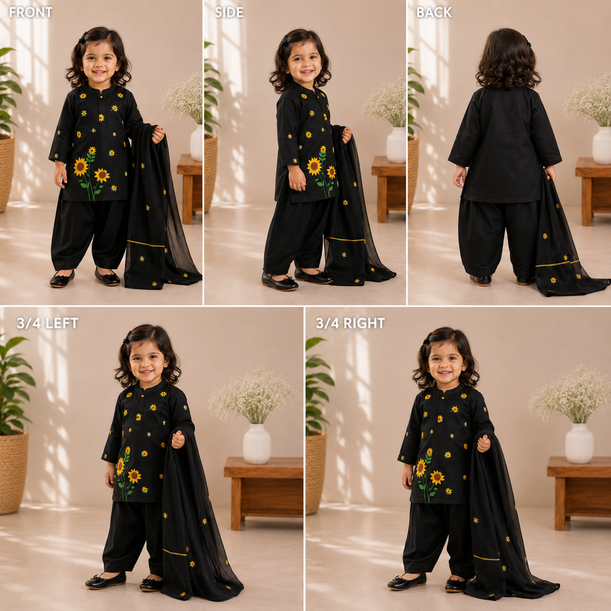 Pre Order: The Sunflower Field Salwar Set