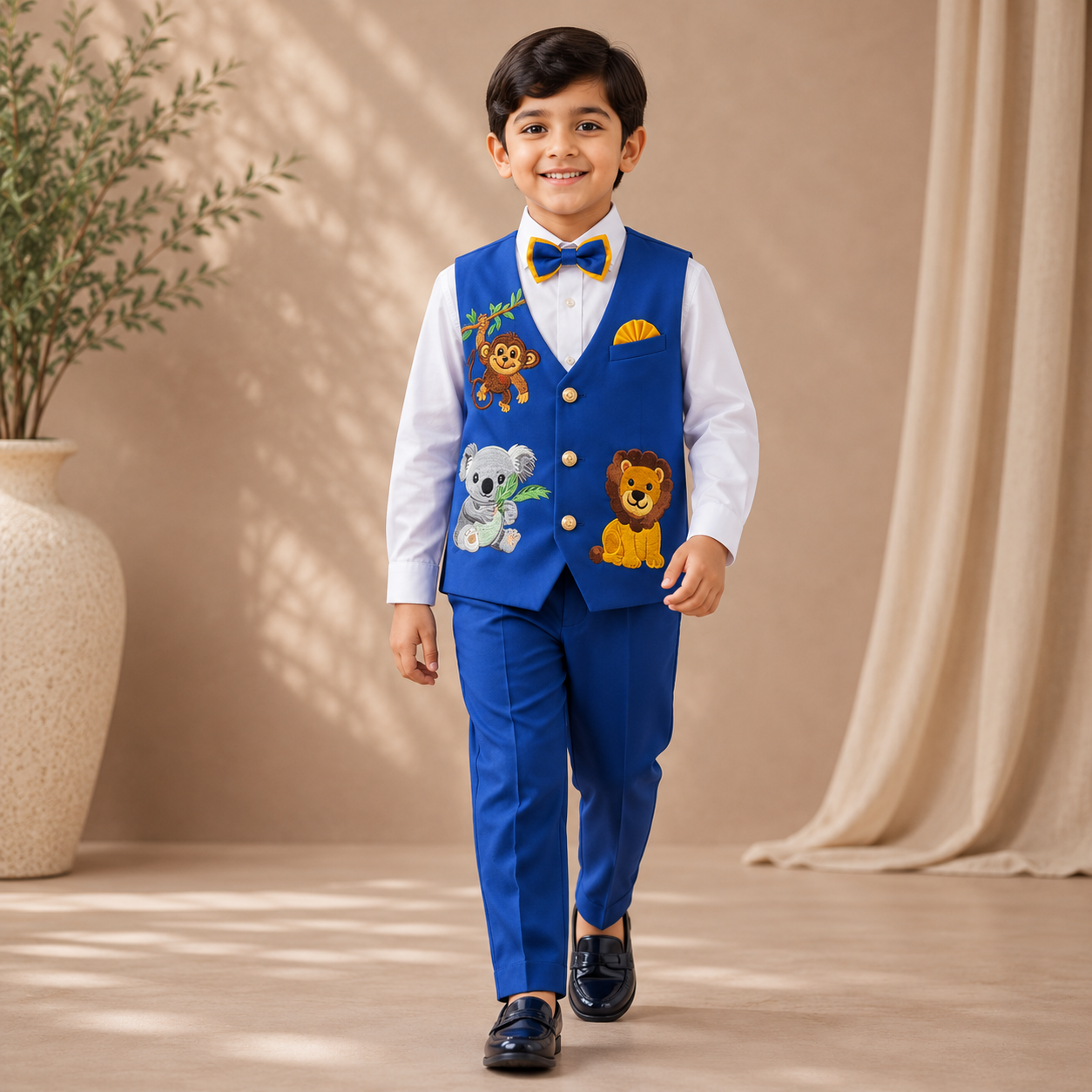 Pre Order: Safari Royale Vest Set