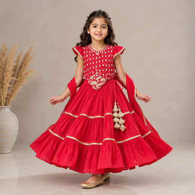 Pre Order: Ruby Rani Lehenga