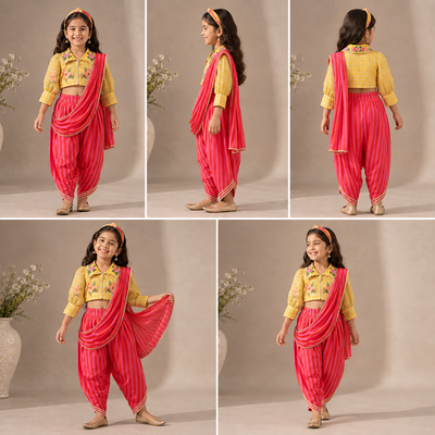 Pre Order: Gulabi Basanti Set