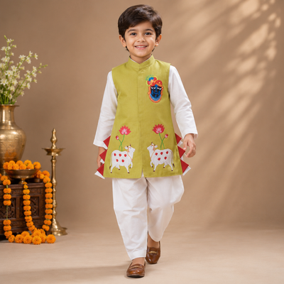 Pre Order: Gopal Leela Kurta Set
