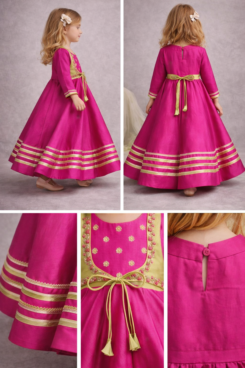 Pre Order: Rani Pink Royal Twirl Gown