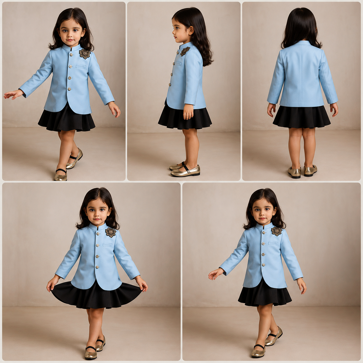 Pre Order: Pocket Detailed Blue Blazer