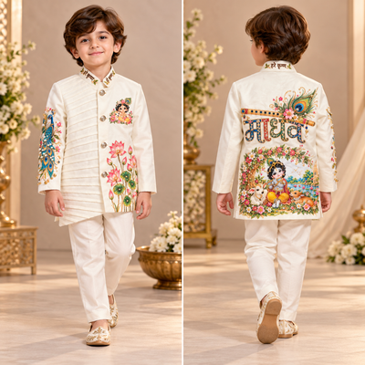 Pre Order: Krishna Leela Sherwani
