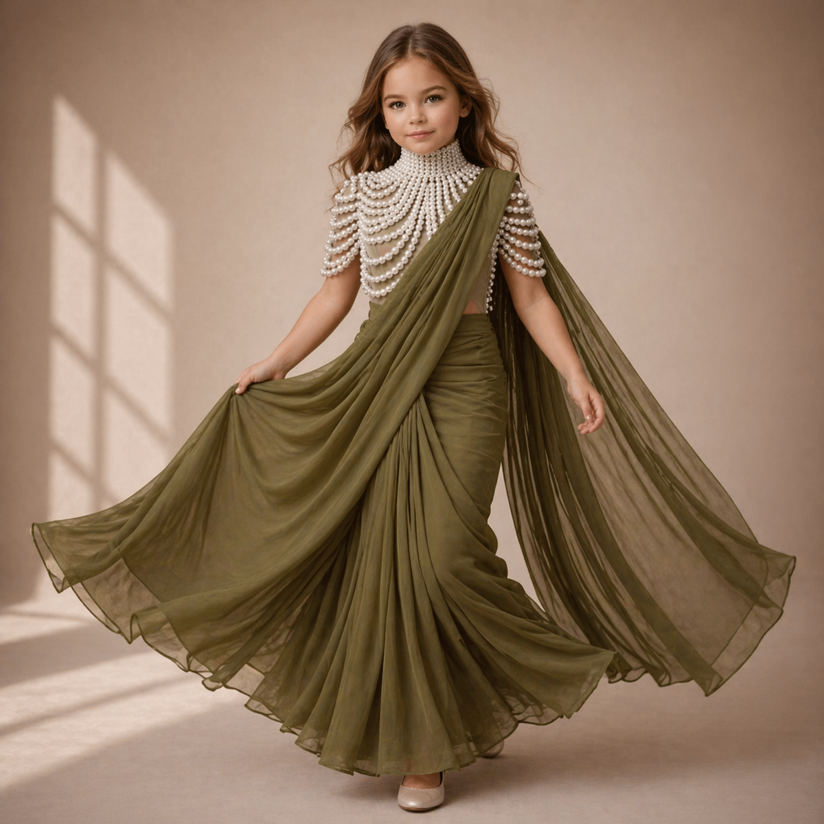 Pre Order: Queen Saree Set