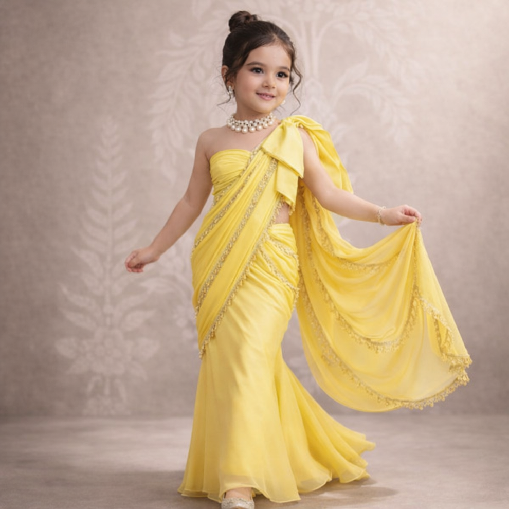 Pre Order: Whisper Saree Set