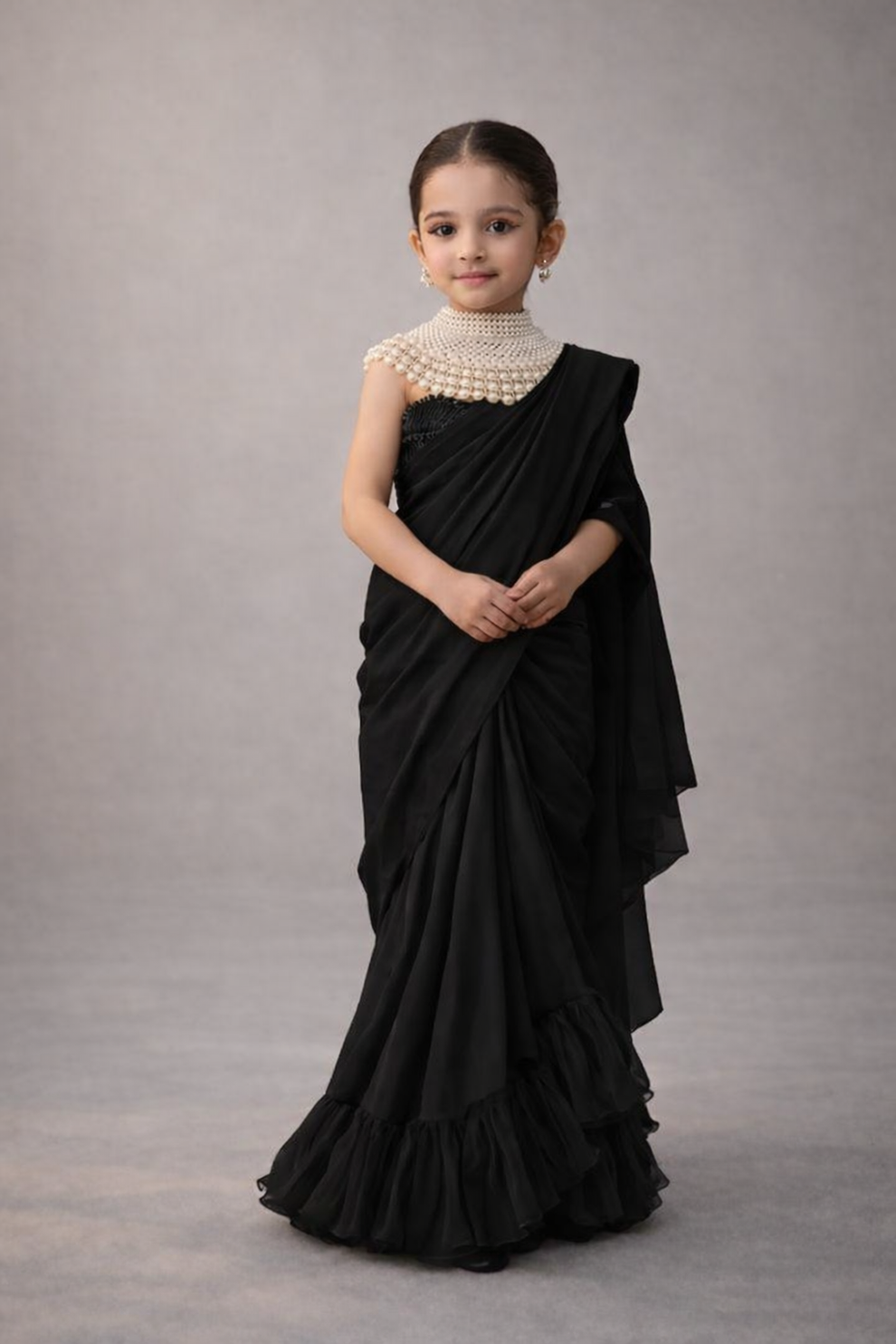Pre Order: Noor-e-Moti Saree Set