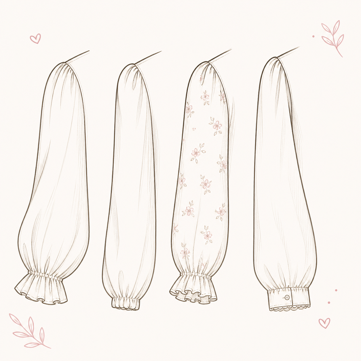 Matching Full Sleeves (Select only if Full Sleeves are not in the Image Provided)